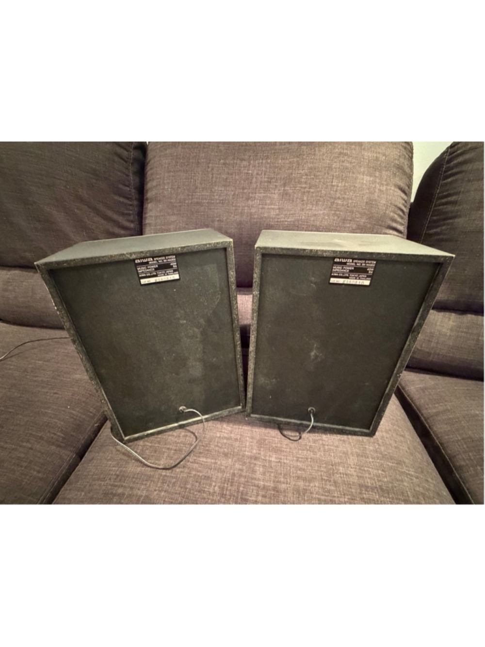 AIWA Portable Speakers One Size Gray Black - Picture 2 of 3